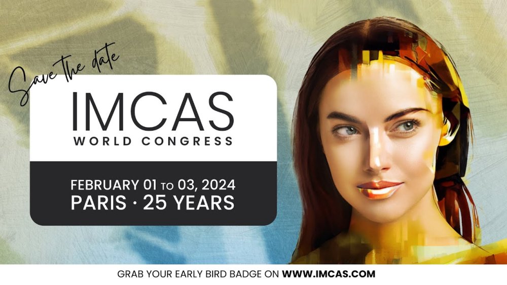 10 il erzinde elmi terefdasimiz olan IMCAS World Congress, 2024-cu il ucun elametdar buraxilisini elan edir.
